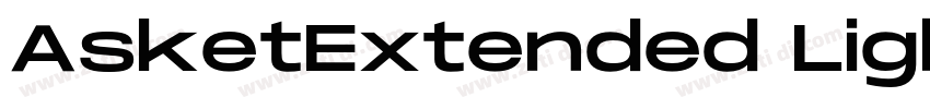 AsketExtended Light字体转换 AsketExtended Light字体转换